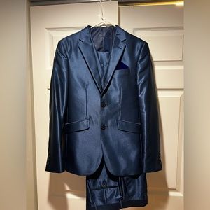 Navy Blue Tux Set 🤵🏽‍♂️🤵🏽